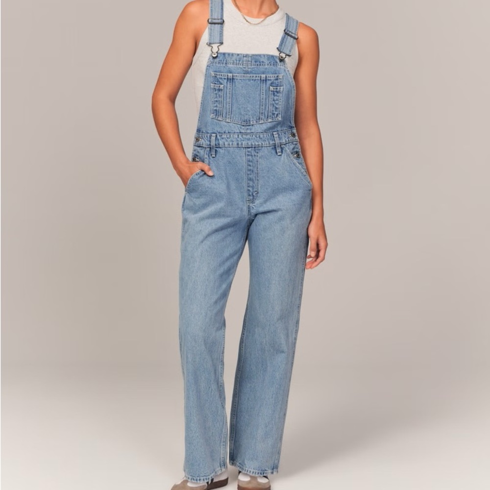 Abercrombie & Fitch Denim Overalls